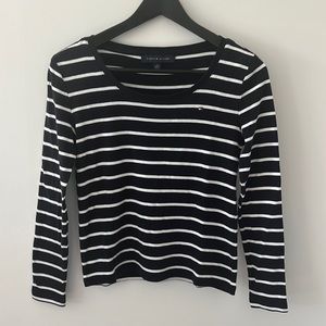 TOMMY HILFIGER | striped long sleeve tee